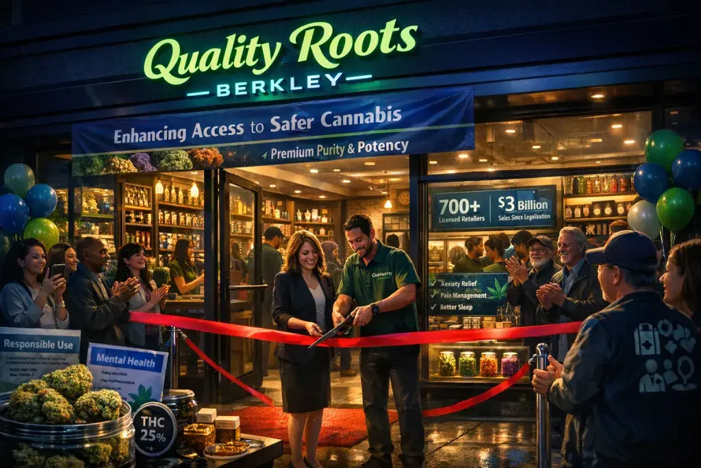 Quality Roots Expands Access with New Berkley Retail Location