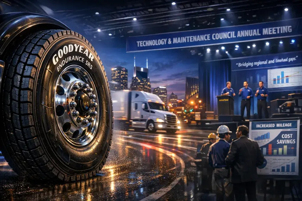 Goodyear Unveils Endurance SRS Tire for Blurring Super-Regional Trucking Needs