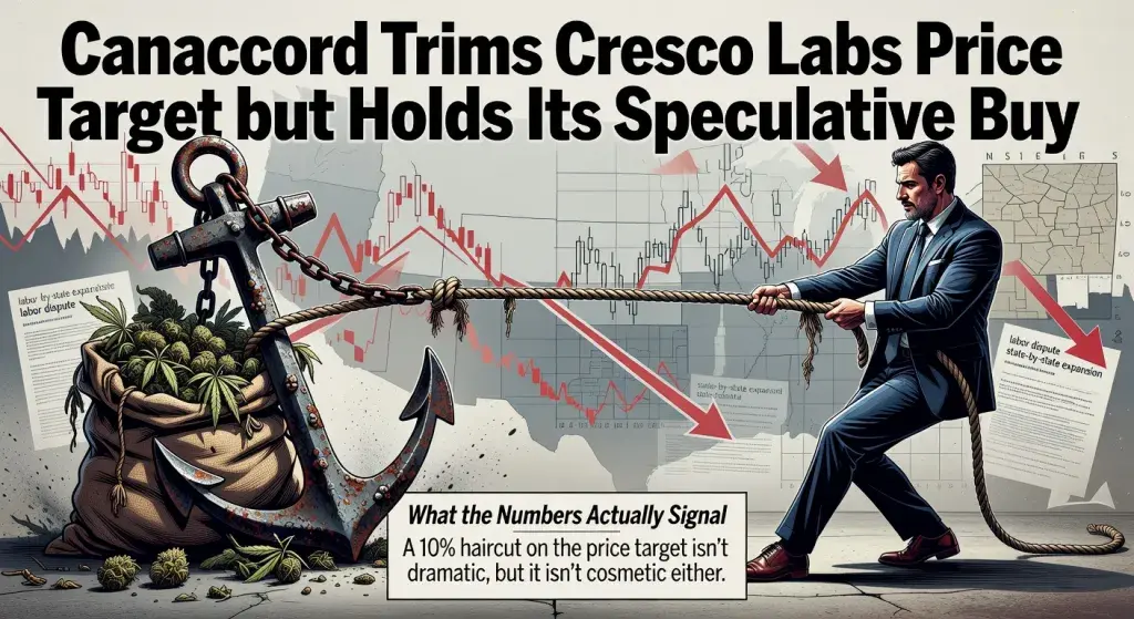 Canaccord Trims Cresco Labs Price Target but Holds Its Speculative Buy