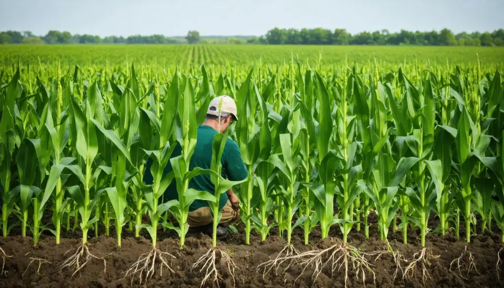 Brace Roots Flag Early Corn Stalk Weakness After Midwest Deluge