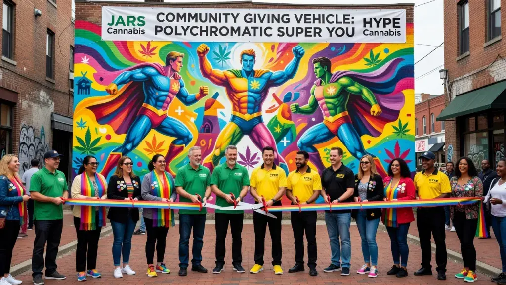 Cannabis Retailers Turn Public Art Into a Community Giving Vehicle