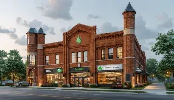 Quality Roots Revives Ypsilanti's Century-Old Farm Bureau Building as Cannabis Dispensary