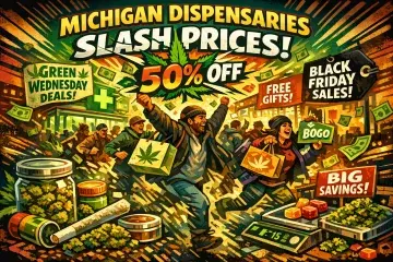 Michigan Dispensaries Slash Prices for Green Wednesday and Black Friday Deals