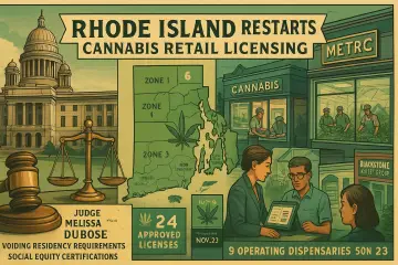Rhode Island Restarts Cannabis Retail Licensing After Residency Ruling